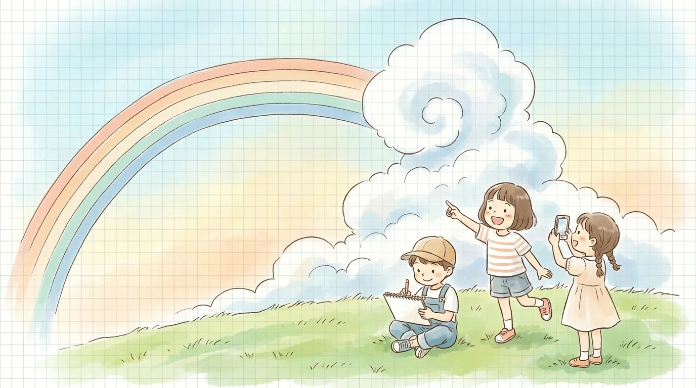 天気・雲の自由研究──夏の空は毎日が観察チャンスのアイキャッチ画像