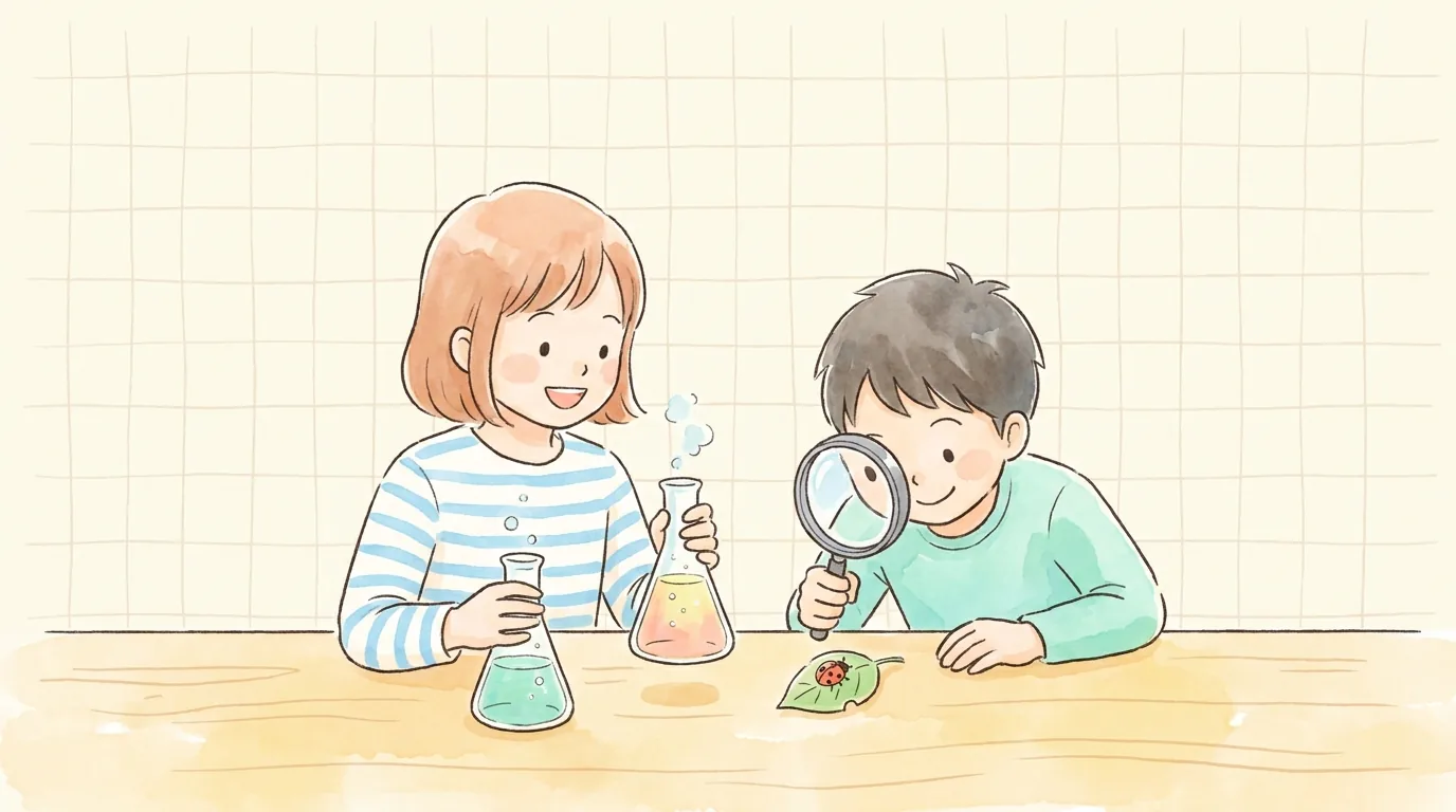 はじめての習い事に「理科・科学教室」という選択肢のアイキャッチ画像
